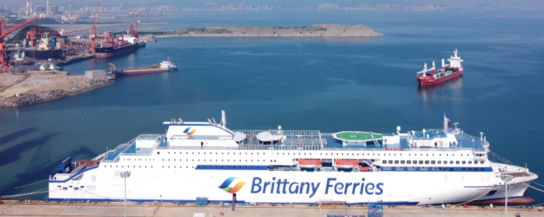 The Salamanca will be chartered by Brittany Ferries on a long-term basis. Photo: Stena.