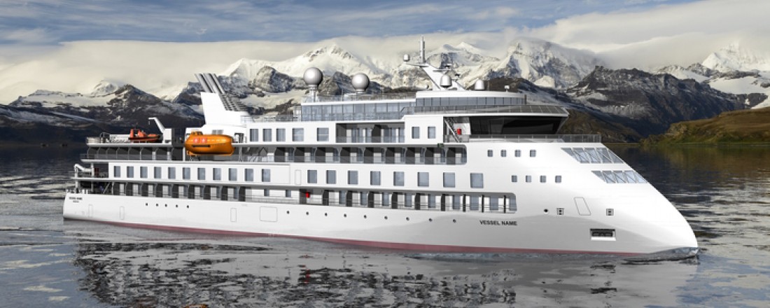Ulstein har skrive ein cruiseskipsdesignkontrakt for skip nummer 7 til SunStone Ships.