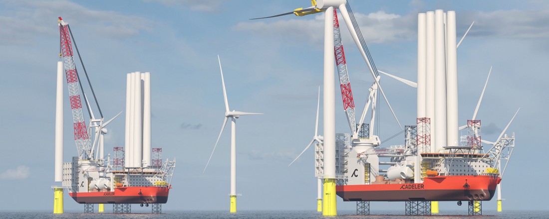 IWS Fleet AS, som er et datterselskap av Integrated Wind Solutions AS, skal levere en flåte med svært bærekraftige fartøyer til havvind-industrien. (Bilde fra Glamox)