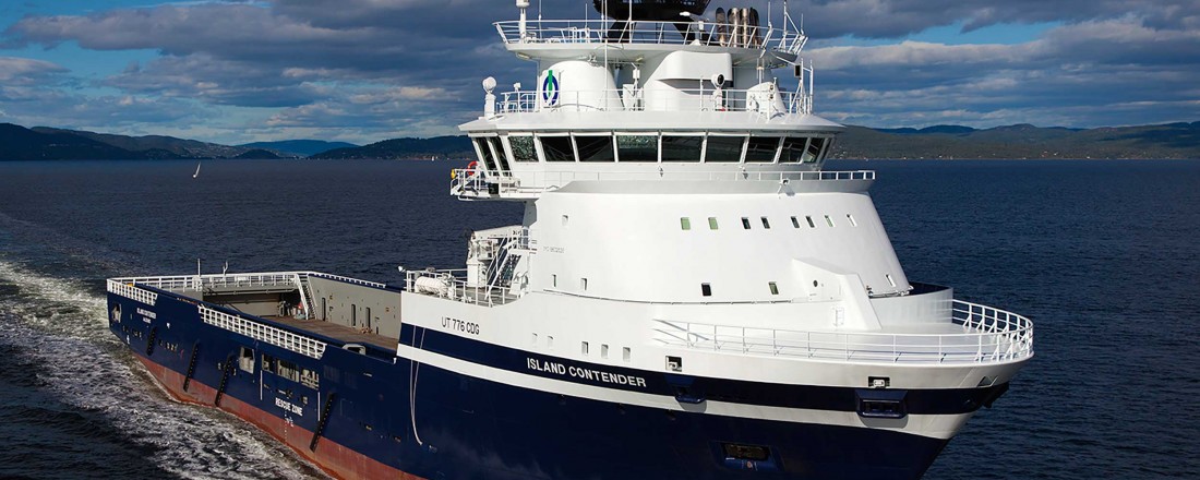 LNG-drivne Island Contender har sikra seg jobb for Neptune Energy Norge. Foto: Island Offshore