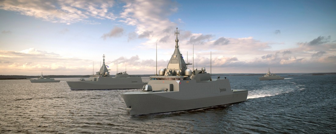 Squadron 2020-prosjektet har som mål å erstatte syv av den eksisterende finske marineflåten med moderne korvettfartøyer. 