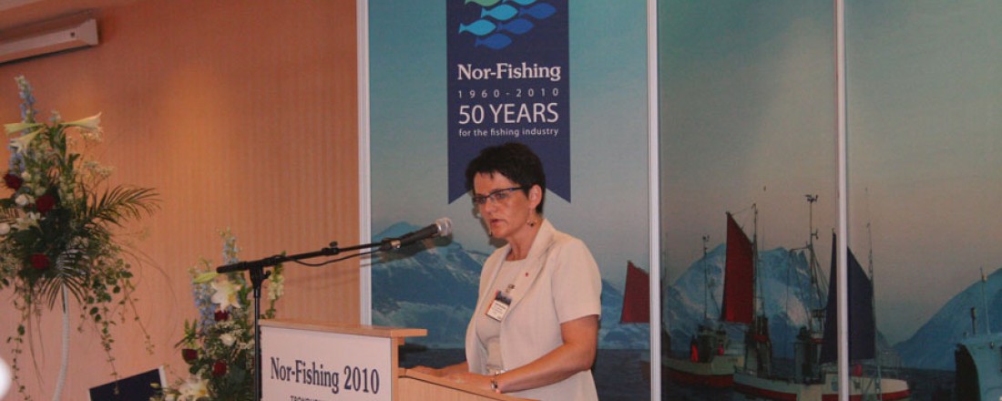 Fiskeri- og kystministeren åpner Nor-Fishing