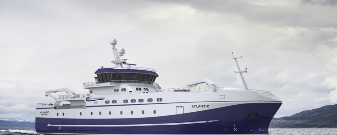 Nye Atlantic bygges hos Tersan i Tyrkia. Design er av Skipsteknisk. Ill: Skipsteknisk