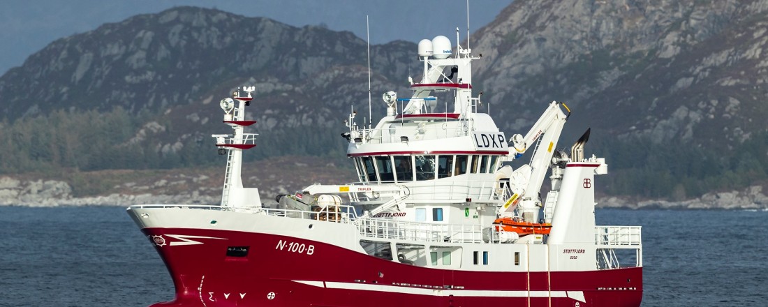 Fiskefartøyet Støttfjord blir bygget som hybridskip med Enova-støtte Foto: JK-Foto/Brødrene Bakken.