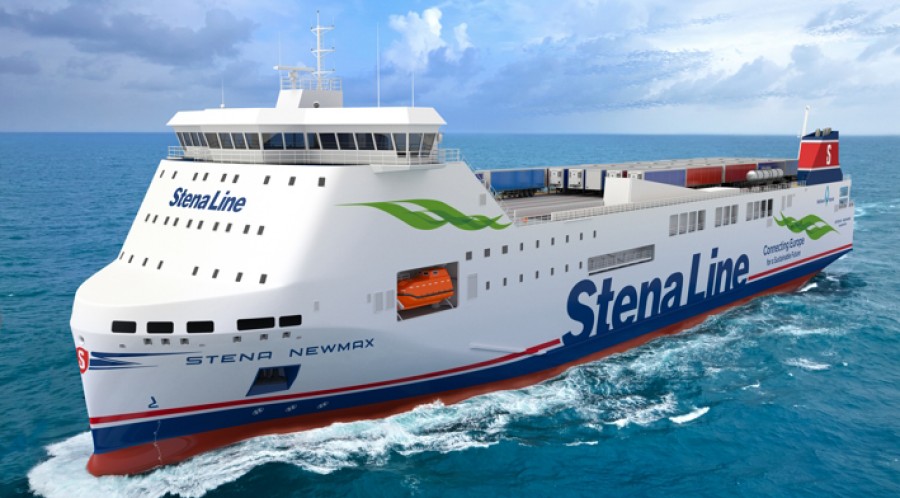 Stena Line has announced that it is constructing two new bespoke freight vessels. Illustrasjon: Stena Line
