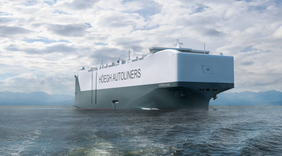 Höegh Autoliners has a total of 12 Aurora Class vessels on order. Photo: Höegh Autoliners
