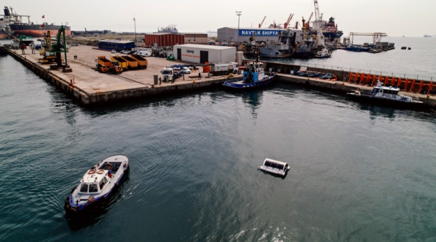Navtec Naval Technologies, a leading provider of innovative marine technology solutions, has recently launched its latest product, the Lautus unmanned semi-autonomous surface water cleaning drone in Tuzla, Istanbul.  The Lautus is an all-electric, "Zero Emission" marine litter cleaning drone that uses solar PV power to clean floating marine litter on and just below the water surface. It is highly suitable for cleaning up floating trash in ports, canals, estuaries, and other aquatic environments.  MODULAR DE