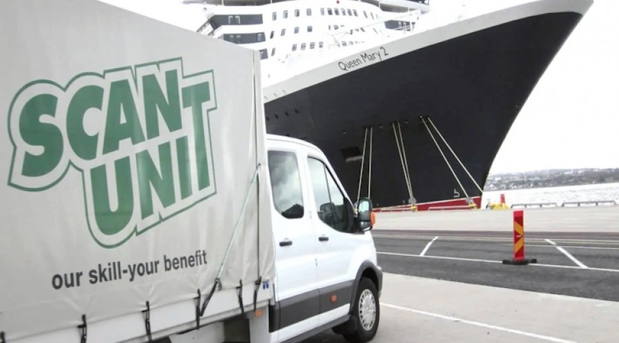 Scanunit is offering a turnkey solution for decontaminating and replacing the foam onboard vessels. The process need not be done in drydock and can be arranged to suit the vessel’s schedule. Photo: Svanunit