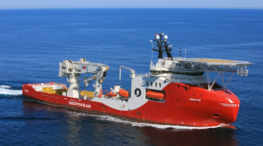 «Siem Day»er fartøyet subsea-arbeidet offshore Guyana i Syd-Amerika vil bli utført fra.