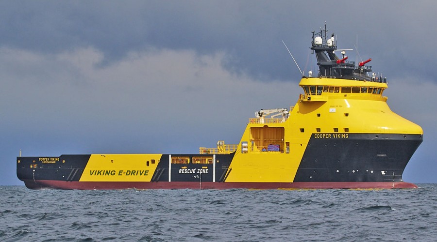 Søsterfartøy Cooper Viking. Foto: Viking Supply Ships